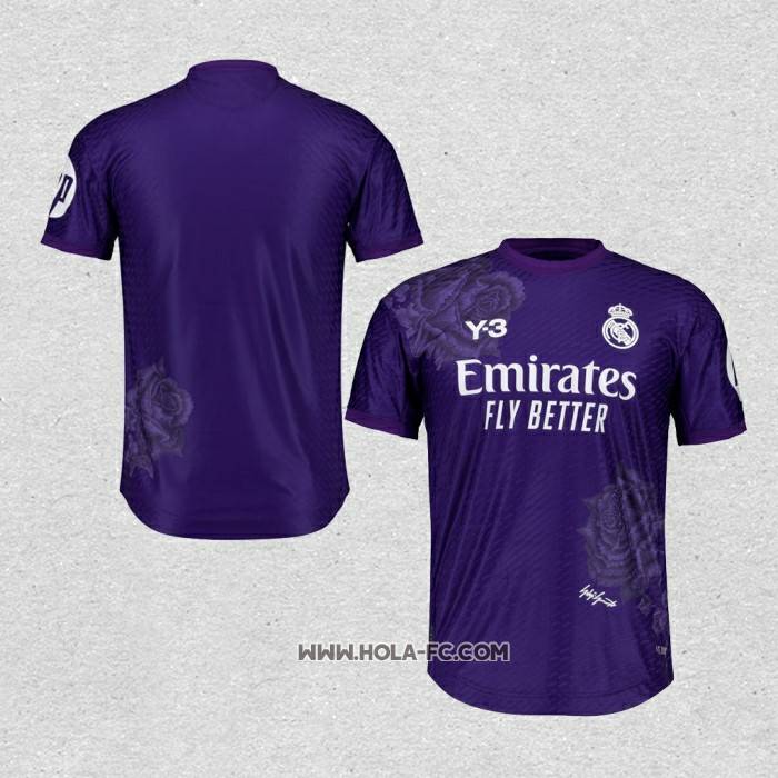 Camiseta Cuarto Real Madrid Y-3 2024 Purpura